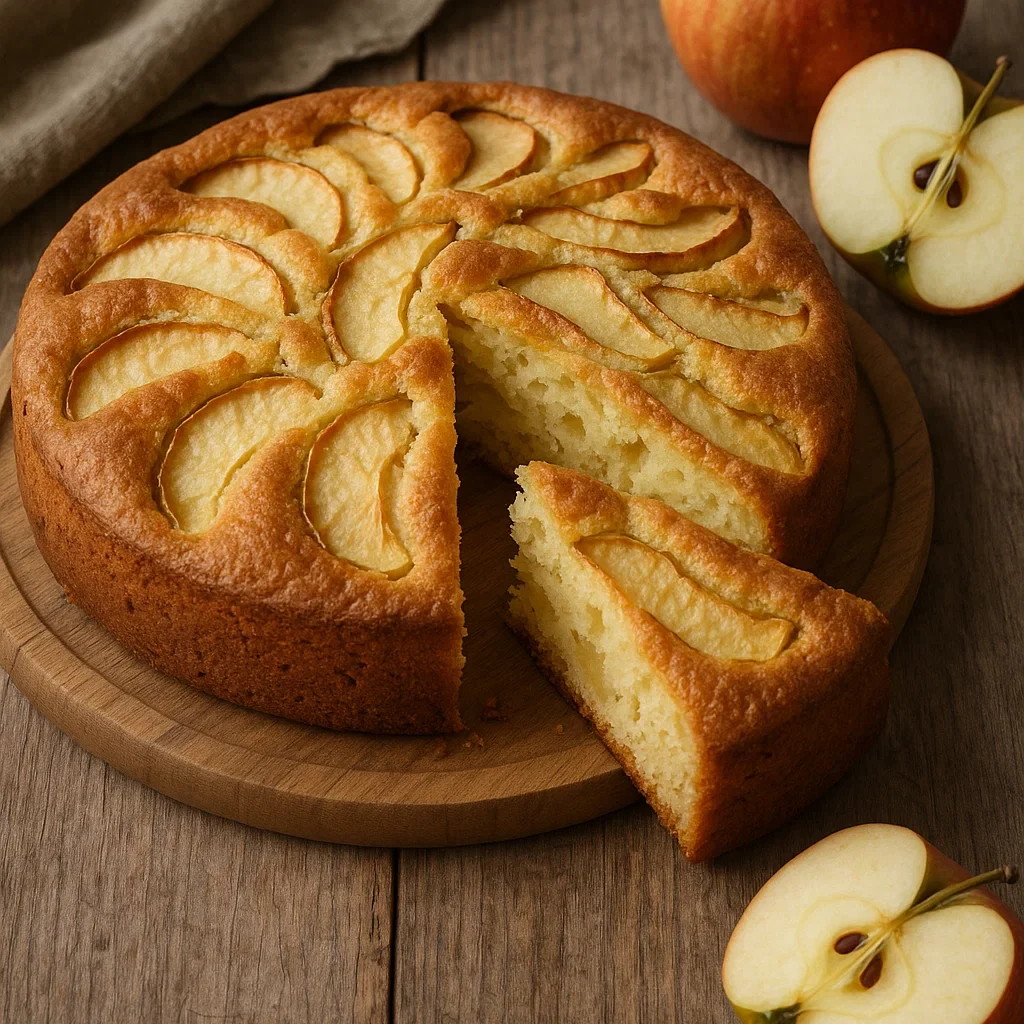 шарлотка з яблуками